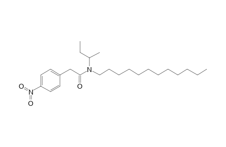 Acetamide, 2-(4-nitrophenyl)-N-(2-butyl)-N-dodecyl-