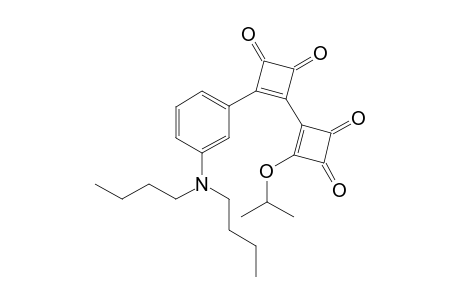 3-[4-(Dibutylamino)phenyl]-3'-isopropoxy-4,4'-bis(cyclobut-3-ene-1,2-dione)