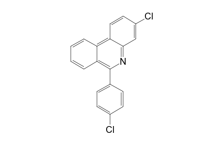 3-Chloro-6-(4-chlorophenyl)phenanthridine