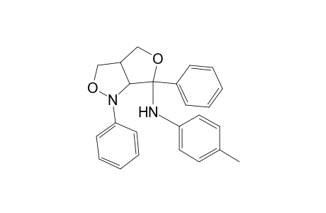 1H,3H-Furo[3,4-c]isoxazol-6-amine, tetrahydro-N-(4-methylphenyl)-1,6-diphenyl-