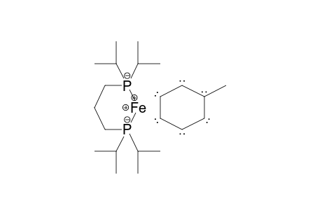 Iron, 1,3-bis(diisopropylphosphino)propane-(.eta.-6-toluene)