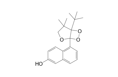 5-tert-Butyl-1-(7-hydroxynaphthalen-4-yl)-4,4,-dimethyl-2,6,7-trioxabicyclo[3.2.0]heptane