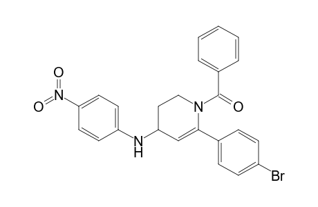 1-Benzoyl-6-(4-bromophenyl)-4-(4-nitrophenyl)amino-1,2,3,4-tetrahydropyridine