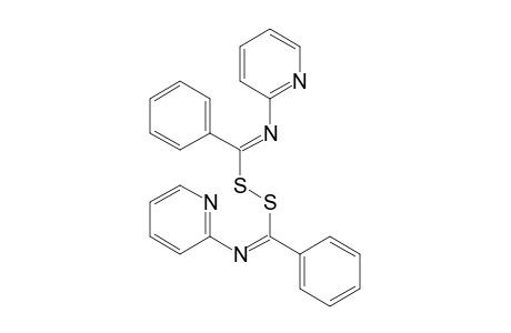 Disulfide, bis[phenyl(2-pyridinylimino)methyl]