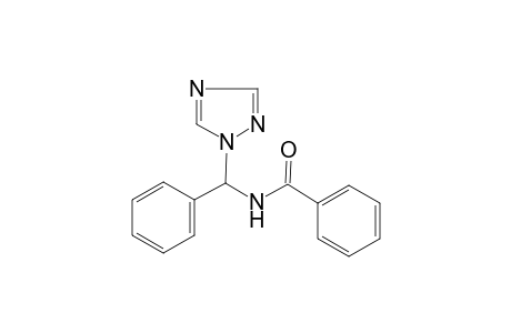 N-[Phenyl(1H-1,2,4-triazol-1-yl)methyl]benzamide