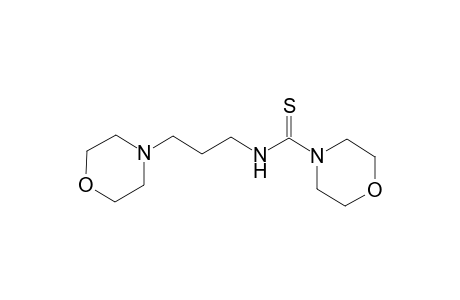Morpholine-4-carbothioic acid (3-morpholin-4-yl-propyl)-amide