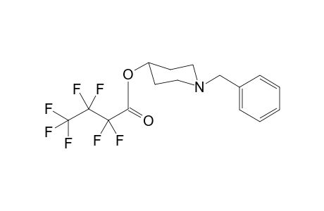 1-Benzylpiperidin-4-yl heptafluorobutanoate