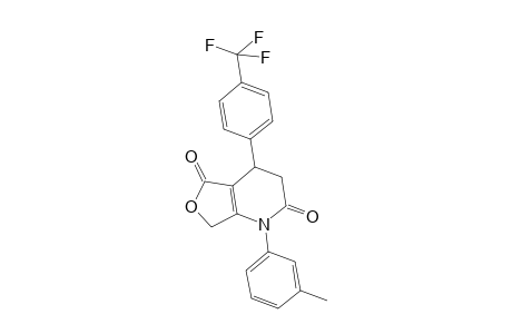 Furo[3,4-b]pyridine-2,5(1H,3H)-dione, 4,7-dihydro-1-(3-methylphenyl)-4-[4-(trifluoromethyl)phenyl]-