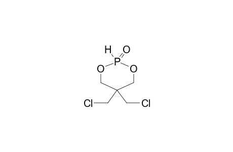 2-HYDRO-2-OXO-5,5-BIS(CHLOROMETHYL)-1,3,2-DIOXAPHOSPHORINANE