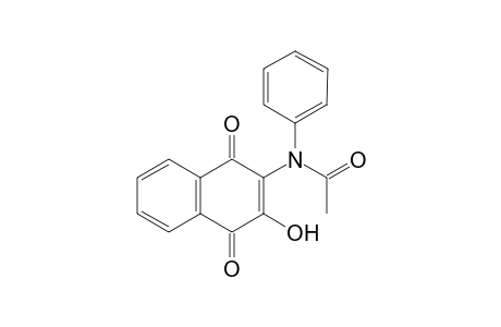 N-(3-Hydroxy-1,4-dioxo-1,4-dihydro-2-naphthalenyl)-N-phenylacetamide