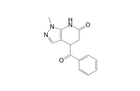 4-Benzoyl-1-methyl-1,4,5,7-tetrahydro-6H-pyrazolo[3,4-b]pyridin-6-one