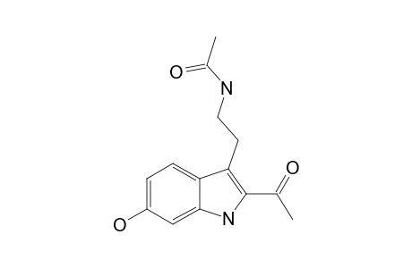 2-ACETYL-3-(2-ACETAMIDOETHYL)-7-HYDROXY-INDOLE