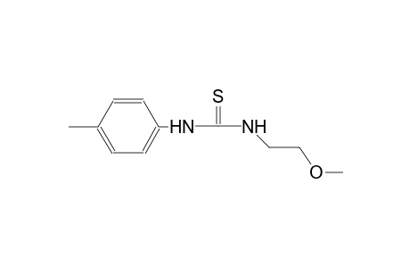 N-(2-methoxyethyl)-N'-(4-methylphenyl)thiourea