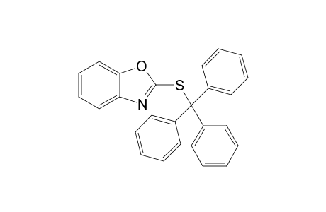 2-Triphenyl methyl mercapto benzoxazole