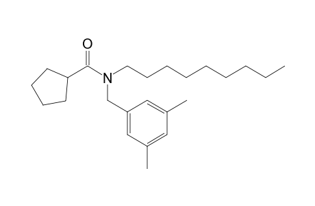 Cyclopentanecarboxamide, N-(3,5-dimethylbenzyl)-N-nonyl-