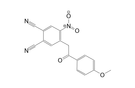 4-[2-(4-Methoxyphenyl)-2-oxoethyl]-5-nitrophthalonitrile