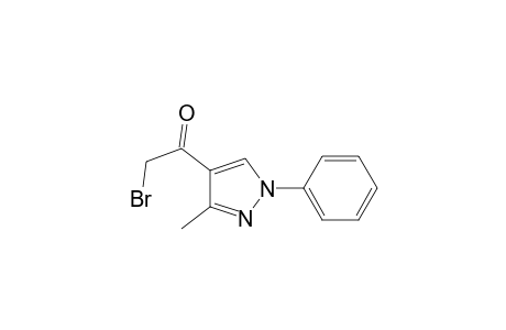 1-Phenyl-5-methyl-4-(2-bromoacetyl)pyrazole