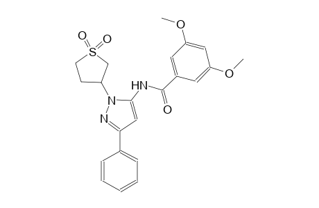 benzamide, 3,5-dimethoxy-N-[3-phenyl-1-(tetrahydro-1,1-dioxido-3-thienyl)-1H-pyrazol-5-yl]-