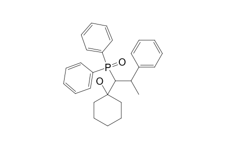 (1'S*,2'R*)-1-(1'-DIPHENYLPHOSPHINOYL-2'-PHENYLPROPYL)-CYCLOHEXAN-1-OL