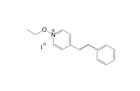 1-ethoxy-4-styrylpyridinium iodide