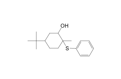 (1SR,2SR,5SR)-5-tert-Butyl-2-methyl-2-phenylthiocyclohexanol