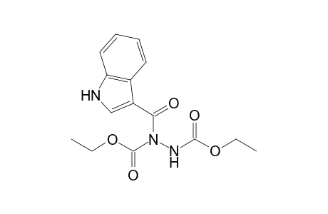 1,2-Diethoxycarbonyl-1-(3-indolylcarbonyl)hydrazine