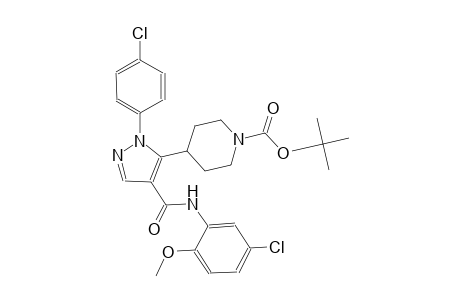 1-piperidinecarboxylic acid, 4-[4-[[(5-chloro-2-methoxyphenyl)amino]carbonyl]-1-(4-chlorophenyl)-1H-pyrazol-5-yl]-, 1,1-