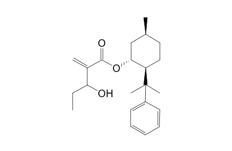 8'-(Phenylmenthyl) 3-hydroxy-2-methylenepentanoate