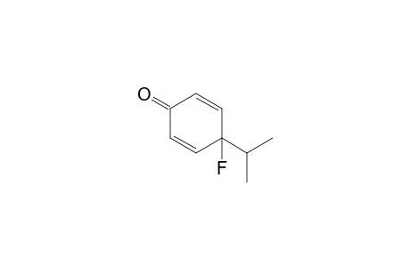 4-Fluoranyl-4-propan-2-yl-cyclohexa-2,5-dien-1-one