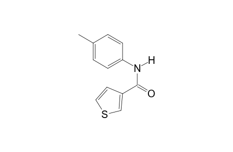 N-(4-Methylphenyl)thiophene-3-carboxamide