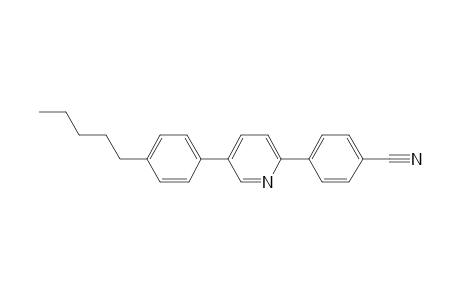 4-[5-(4-amylphenyl)-2-pyridyl]benzonitrile