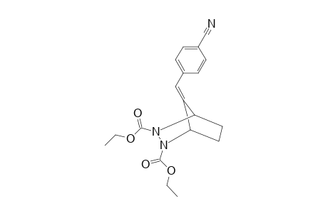 DIETHYL-7-(4-CYANOPHENYLMETHYLENE)-2,3-DIAZABICYCLO-[2.2.1]-HEPTANE-2,3-DICARBOXYLATE