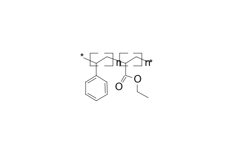 Poly(styrene-co-ethyl acrylate)
