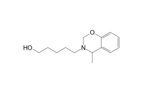 5-(4-Methyl-2,4-dihydro-1,3-benzoxazin-3-yl)-1-pentanol