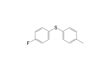 1-Fluoranyl-4-(4-methylphenyl)sulfanyl-benzene