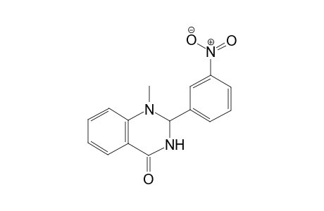 1-Methyl-2-(3-nitrophenyl)-2,3-dihydro-1H-quinazoline-4-one