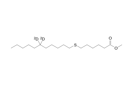 Methyl 7-thia-13,13-dideuteriostearate