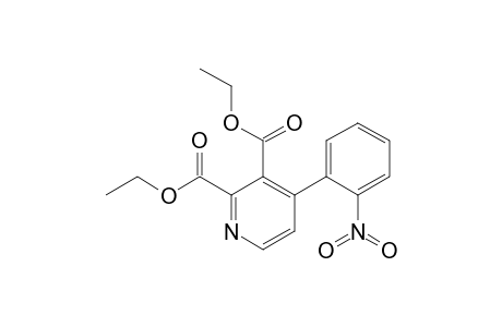 4-(2-nitrophenyl)pyridine-2,3-dicarboxylic acid diethyl ester