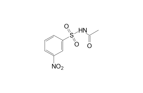 N-[(m-nitrophenyl)sulfonyl]acetamide
