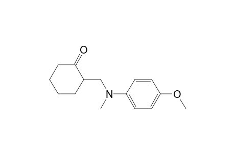 Cyclohexanone, 2-[[(4-methoxyphenyl)methylamino]methyl]-