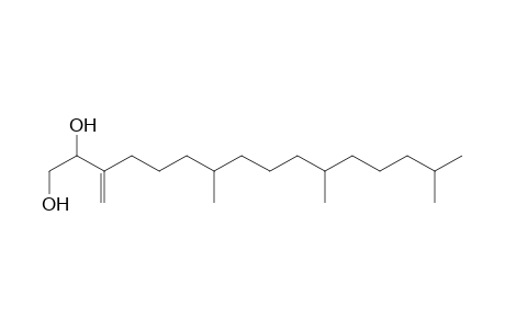 3-(4,8,12-trimethyltridecyl)but-3-ene-1,2-diol