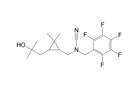 Cyanamide, N-[2-(2-hydroxy-2-methylpropyl)-3,3-dimethylcyclopropyl]methyl-N-(pentafluorophenylmethyl)-