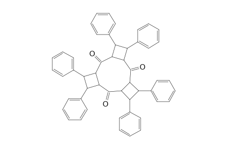 Tetracyclo[11.2.0.0(3,6).0(8,11)]pentadecane-2,7,12-trione, 4,5,9,10,14,15-hexaphenyl-