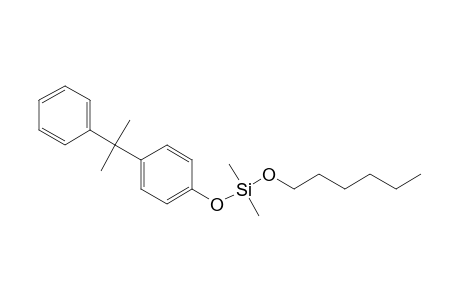 Silane, dimethyl(4-(2-phenylprop-2-yl)phenoxy)hexyloxy-