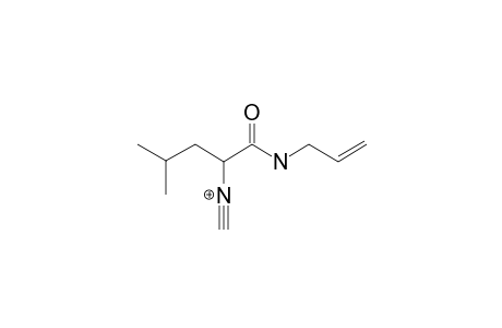 2-ISOCYANO-4-METHYL-PENTANOIC-ACID-ALLYLAMIDE