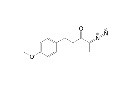 2-Diazo-5-(4'-methoxyphenyl)hexan-3-one