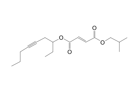 Fumaric acid, isobutyl non-5-yn-3-yl ester