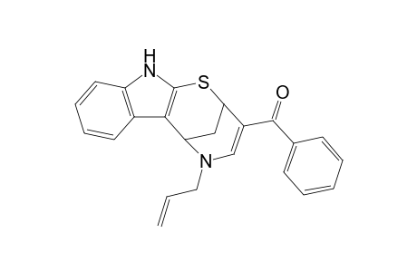 (5-Allyl-2,5,6,11-tetrahydro-2,6-methano[1,5]thiazocino[2,3-b]indol-3-yl)(phenyl)methanone