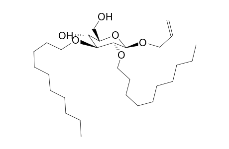 Allyl-2,3-O-didecyl-b-d-glucopyranoside