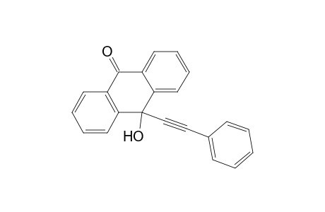 9(10H)-Anthracenone, 10-hydroxy-10-(phenylethynyl)-
